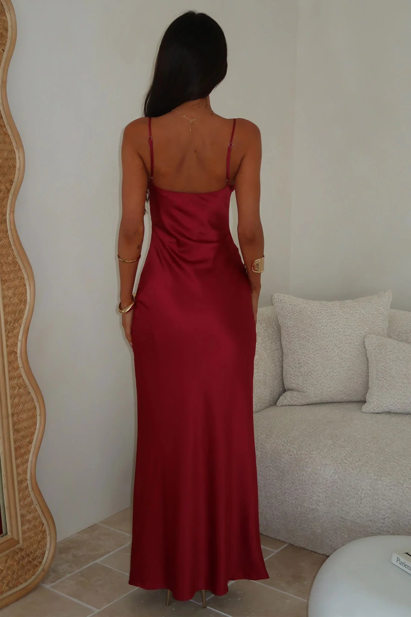 Azaria Maxi Dress - Red
