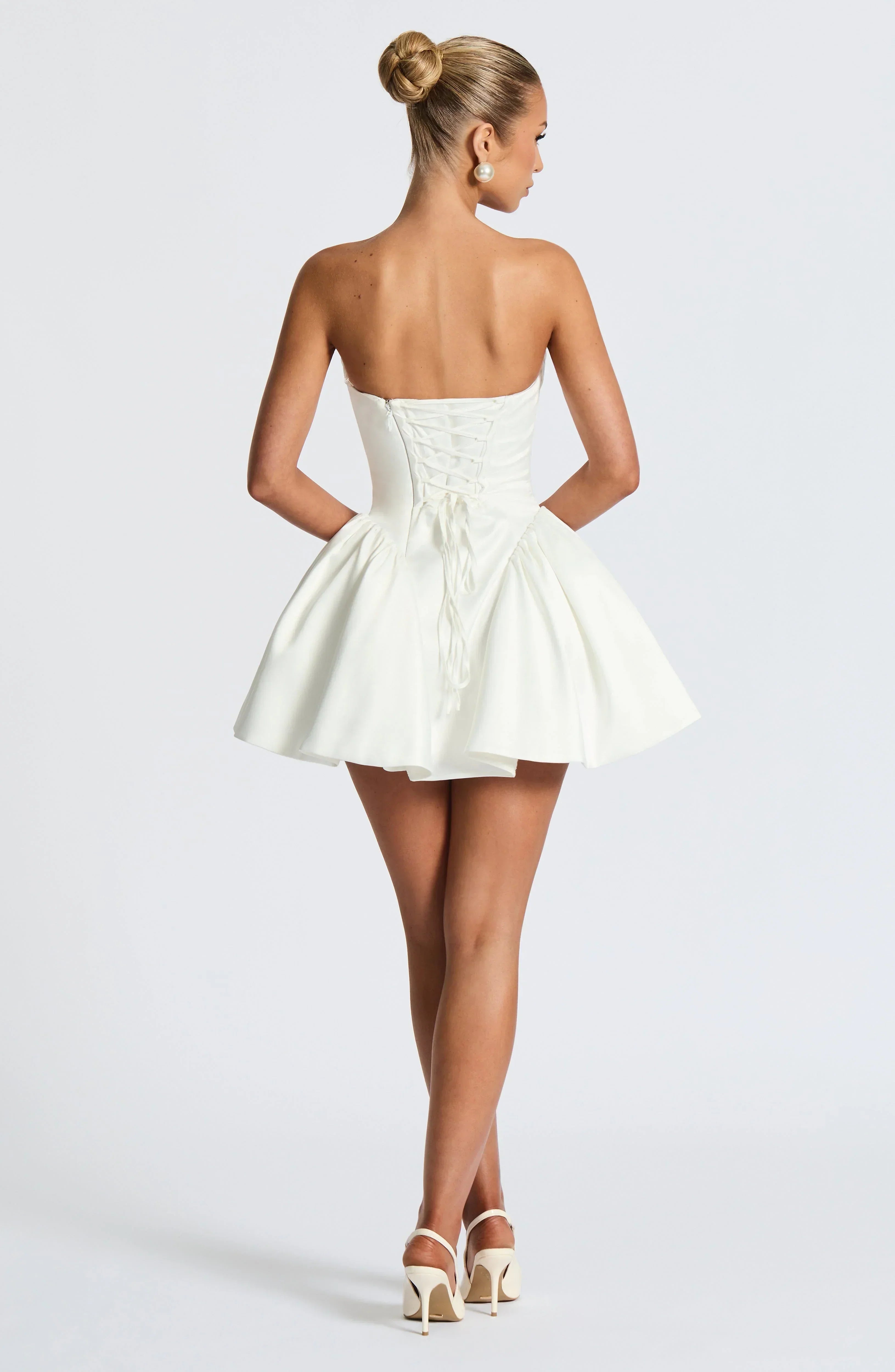 Trinity Mini Dress - Ivory
