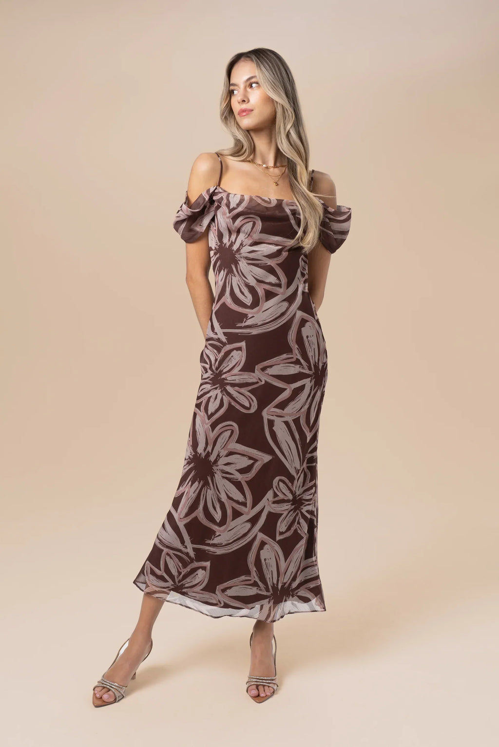Juliette Off Shoulder Maxi Dress