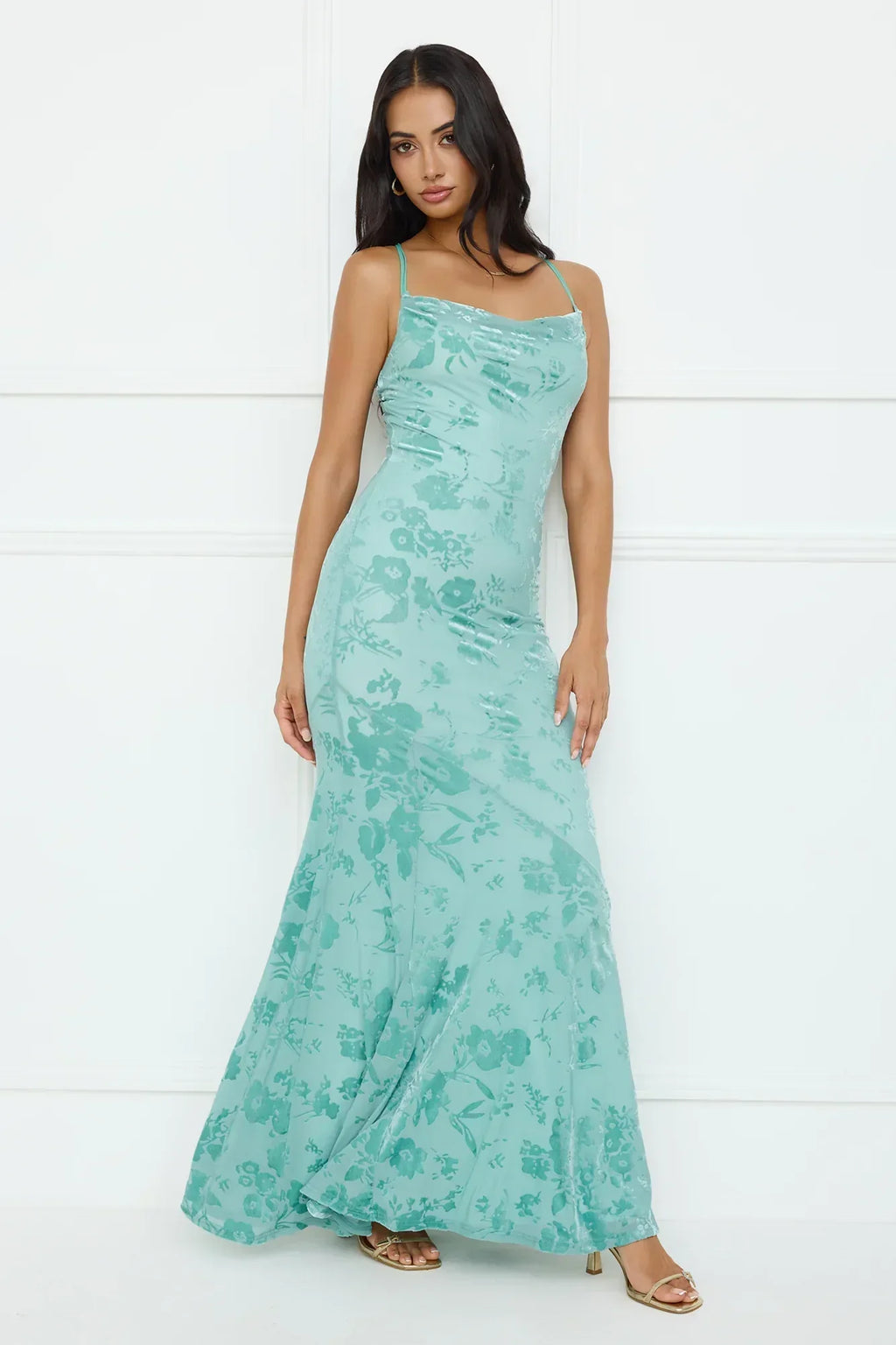 Nocturnal Luxe Maxi Dress