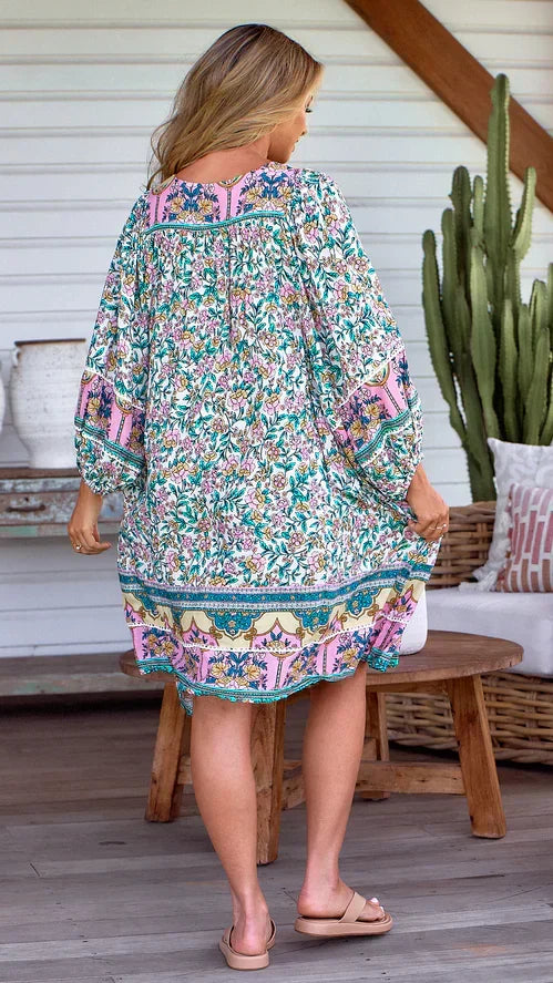 Adela Mini Dress - Messina Print