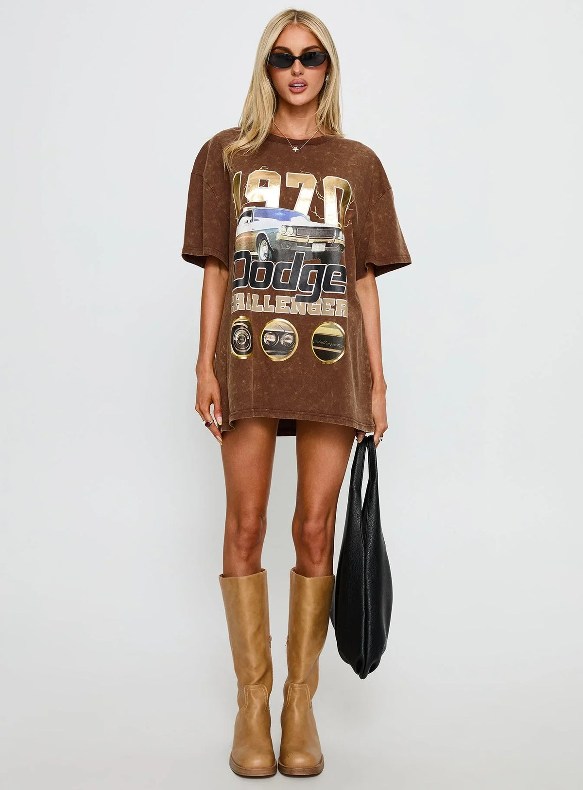 1970 Dodge Charger Oversied Graphic Top Brown